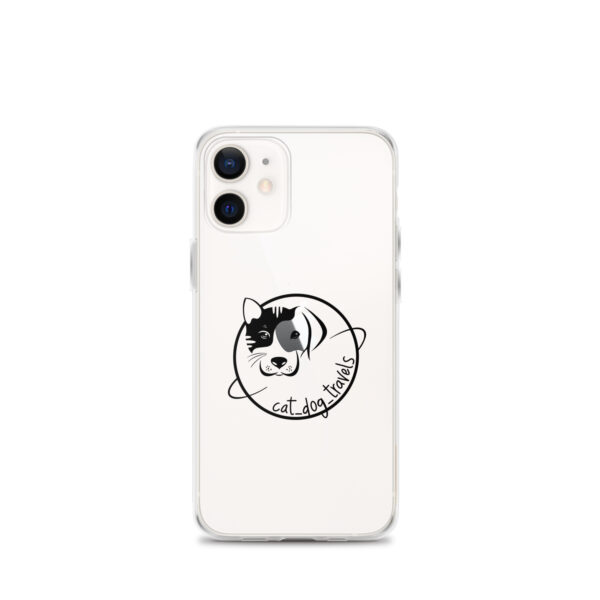 Funda transparente logo para iPhone