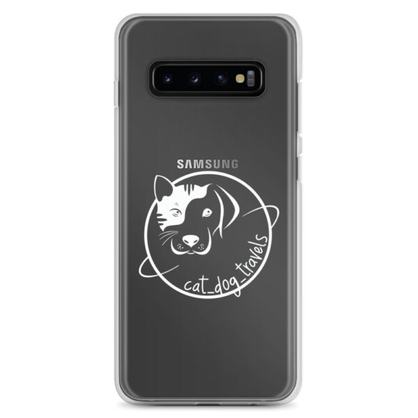 Funda transparente logo para Samsung
