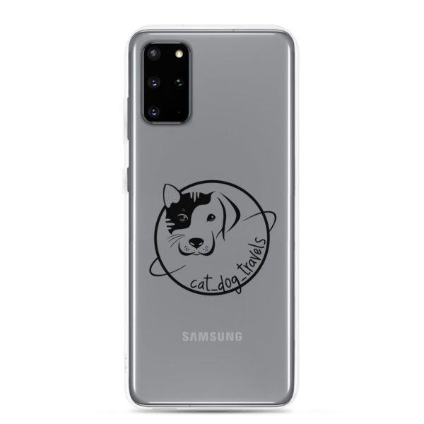 Funda transparente logo para Samsung