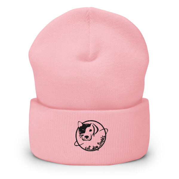 Gorro logo cat dog travels