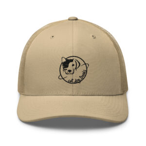 Gorra logo cat dog travels