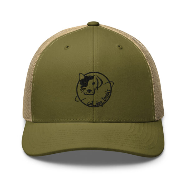 Gorra logo cat dog travels - Imagen 3