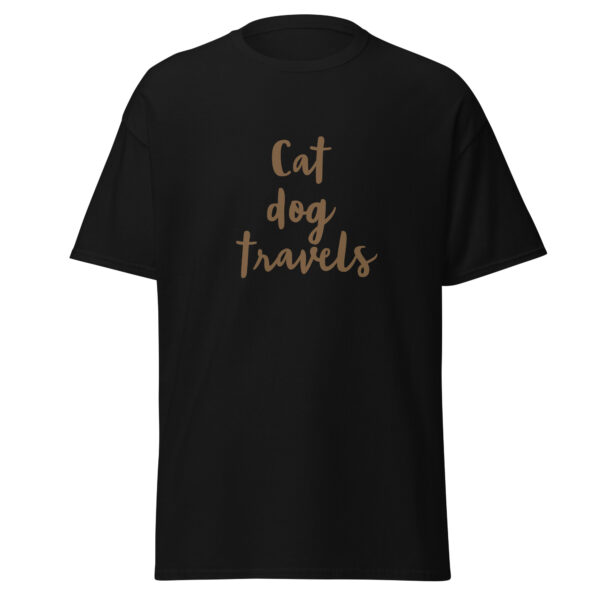 Camiseta cat dog travels nomada
