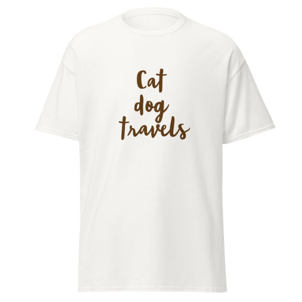 Camiseta cat dog travels nomada - Imagen 3