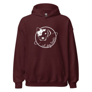 Sudadera capucha logo cat dog travels